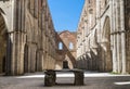 Apse in the Abbey of San Galgano, Tuscany.