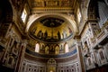 Apse in the Basilica of St John Lateran in Rome Italy