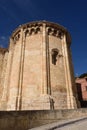 Apse of Romanesque church of San Miguel or San Valero, Daroca, Z Royalty Free Stock Photo