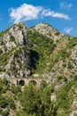 Apuan Alps famous for marble quarries - Tuscany Italy Royalty Free Stock Photo