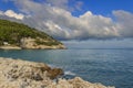 Apula coast,Gargano National Park: Pungnochiuso beach. Vieste,Italy.