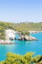 Apulia, Italy - Cliff cut-out of Grotta della Campana Piccola