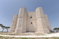Apulia, italy: historic and famous Castel del Monte Royalty Free Stock Photo