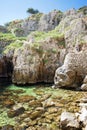 Apulia, Leuca, Grotto of Ciolo - Hiking down the mountains to Gr