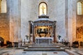 Apulia Puglia Italy. Bari. The Pontifical Basilica of Saint Nicholas Royalty Free Stock Photo