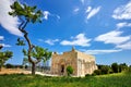 Apulia Puglia Italy. The Basilica of Santa Maria Maggiore di Siponto Royalty Free Stock Photo