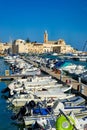 Apulia Puglia Italy. Trani. The seaport