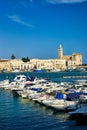 Apulia Puglia Italy. Trani. The seaport