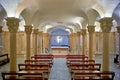 Apulia Puglia Salento Italy. Lecce. Cathedral Maria Santissima Assunta and Saint Orontius. The crypt