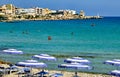 Apulia Puglia Salento. Italy. Otranto. The beach Royalty Free Stock Photo