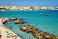 Apulia Puglia Salento. Italy. Otranto. The beach Royalty Free Stock Photo