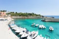 Apulia, Tricase Porto - Motor-boats at the seaport of Tricase Po