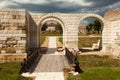 Apulum Roman castra in Romania Royalty Free Stock Photo