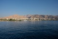 Aqaba Cityscape on the Red Sea Coast Royalty Free Stock Photo