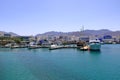 Aqaba, Jordan - May 17 2024: boats in the harbor of Aqaba Royalty Free Stock Photo