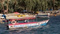 AQABA, JORDAN- MAY 01, 2016: Glass boats