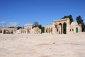 Aqsa Mosque is located in Jerusalem. Royalty Free Stock Photo