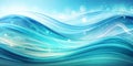 Aqua abstract background. Blue abstract backgrounds collection created in hi-resolution suitable for background, web banner or Royalty Free Stock Photo