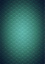 Aqua abstract background of green stylized waves of sea or ocean water Royalty Free Stock Photo