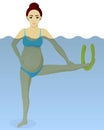 Aqua aerobics for pregnant