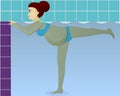 Aqua aerobics for pregnant