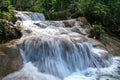 Aqua Azul waterfall on Chiapas Royalty Free Stock Photo