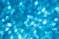 Aqua blue abstract background. Texture bokeh. Defocused image