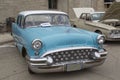 1955 Aqua Blue Buick Special Car Royalty Free Stock Photo