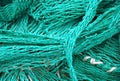 Aqua blue green netting