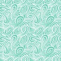 Aqua blue pattern with loops