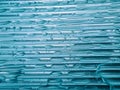 Aqua Blue Water Drop Pattern Background