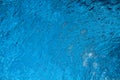 Aqua blue water surface Royalty Free Stock Photo