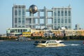 Aqua city and Fuji Television building, Odaiba, Tokyo Royalty Free Stock Photo