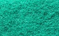 Aqua-green sponge abstract background texture Royalty Free Stock Photo