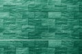 Aqua Menthe background of cement or brick flooring Royalty Free Stock Photo