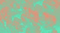 Aqua menthe color and pink coral floral background, carnation flowers pattern, 16 on 9, panorama