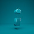 Aqua Menthe 3d semicolon symbol