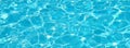 Aqua Sparkling blue water Royalty Free Stock Photo