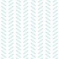 Aqua and white, chevron geometric vector pattern, abstract repeat background Royalty Free Stock Photo