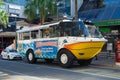 Aquaduck tourist vehicle on the Gold Coast in Queensland