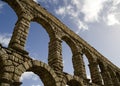 Aquaduct of Segovia 2 Royalty Free Stock Photo