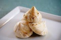 Aquafaba (chickpea water) vegan meringue cookies