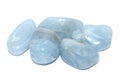 Aquamarine gemstone Royalty Free Stock Photo