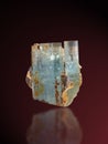 .aquamarine mineral specimen stone rock geology gem crystal