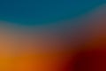 Aquamarine, orange, brown and black smooth and blurred wallpaper / background Royalty Free Stock Photo