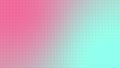 Aquamarine and Tickle Me Pink pixelated gradient motion background loop. Moving pink colorful blurred animation. Soft color cell