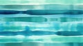 Aquamarine Watercolor Spot Stripe Background for Invitations and Posters.