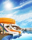 Aquapark Royalty Free Stock Photo