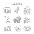 Aquarium care set