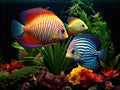 Aquarium exotic fish species